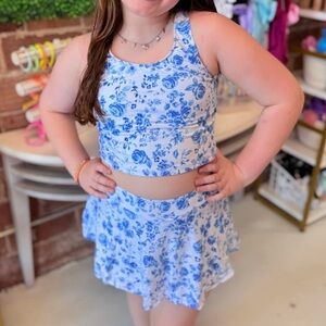 Girls 2 piece Athletic Set